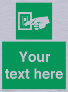 Custom Light Switch Sign